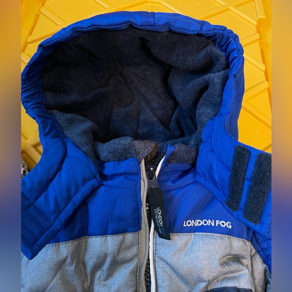 London Fog blue and gray winters jacket - Picture 4 of 11